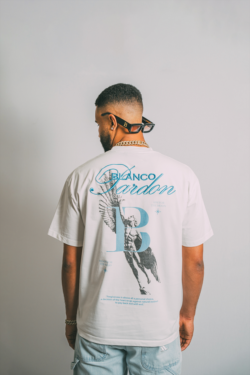 Blue Ikarus Heavyweight T-Shirt