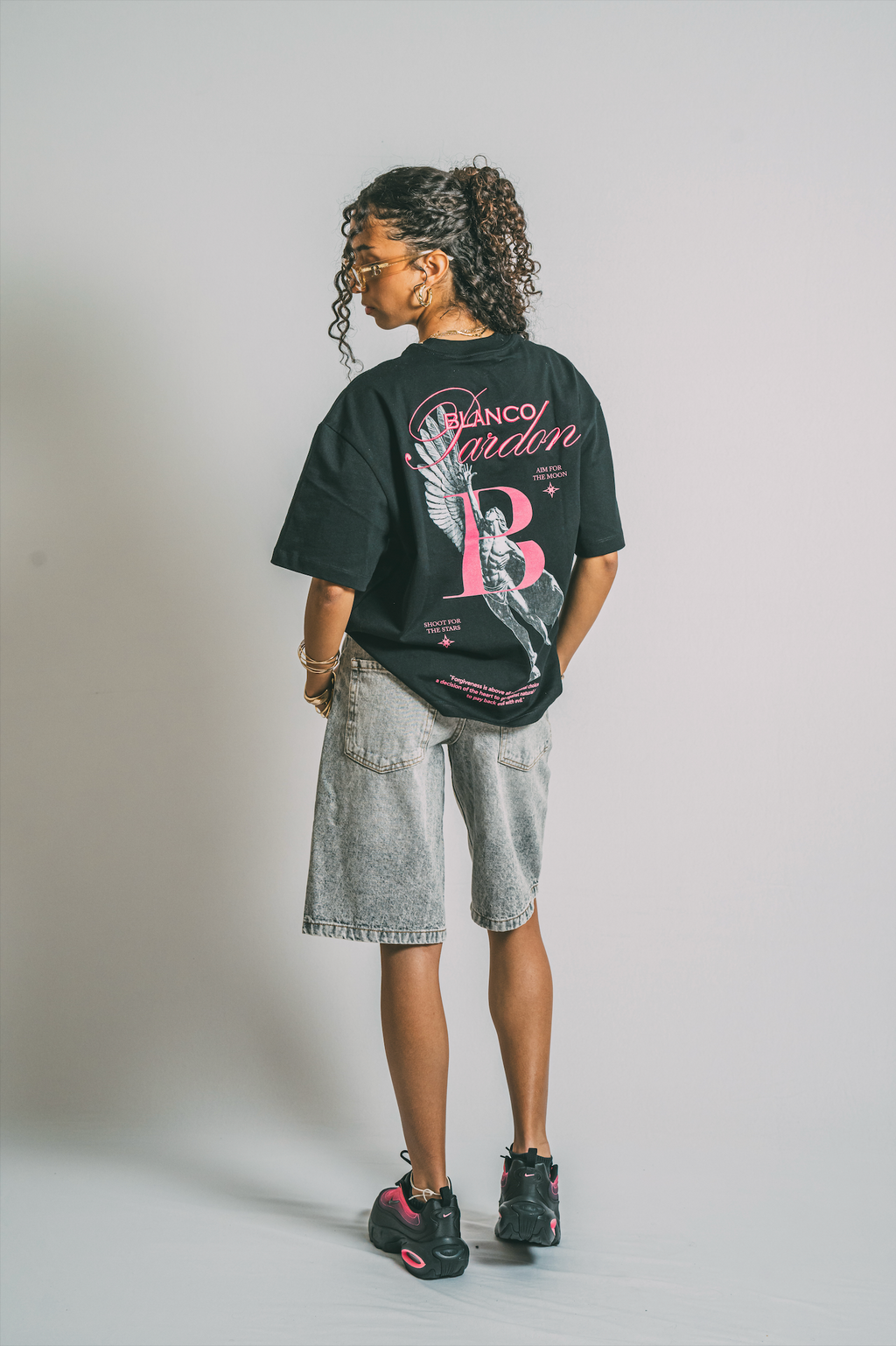 Pink Ikarus Heavyweight T-Shirt