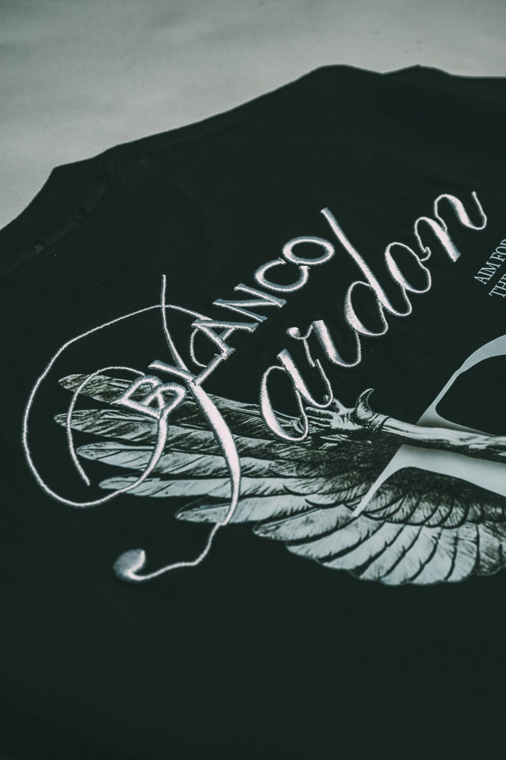 Black Ikarus Heavyweight T-Shirt