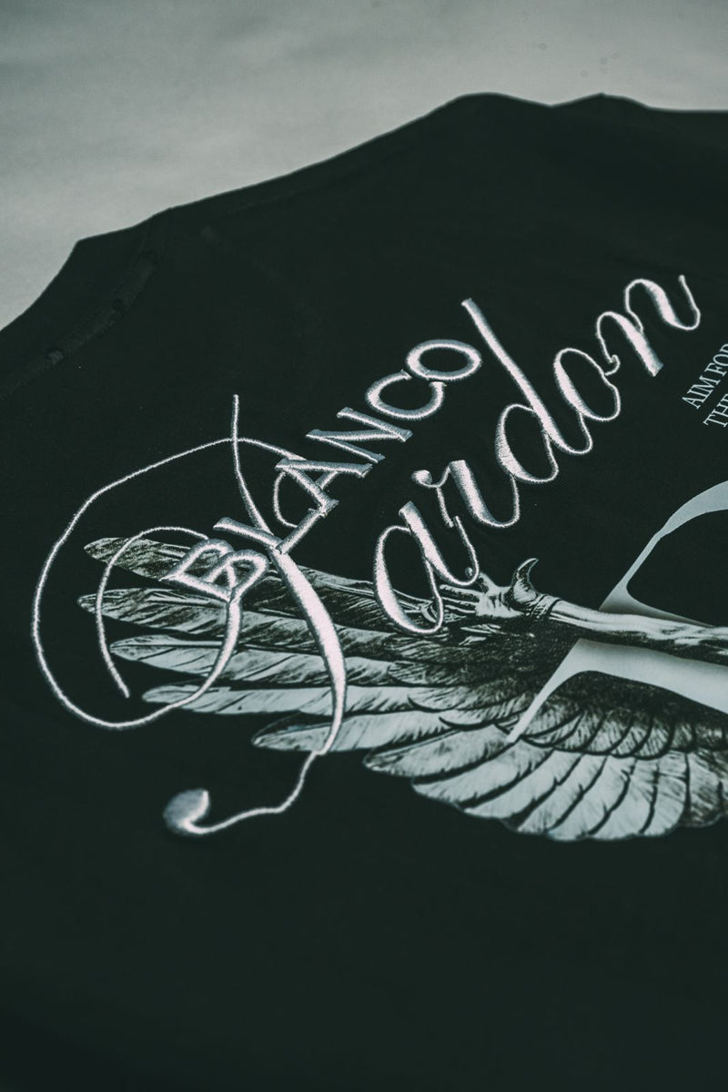 Black Ikarus Heavyweight T-Shirt