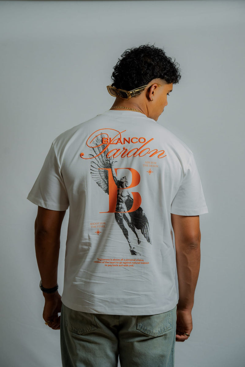 Orange Ikarus Heavyweight T-Shirt