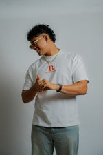 Orange Ikarus Heavyweight T-Shirt