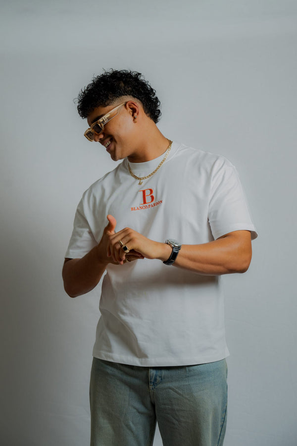 Orange Ikarus Heavyweight T-Shirt